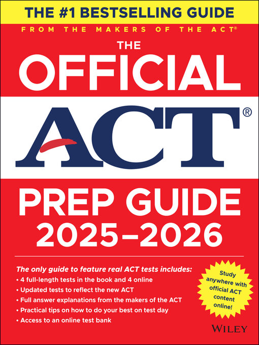 Title details for The Official ACT Prep Guide 2025--2026 by ACT - Wait list
